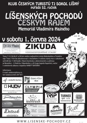 52. ročník Líšenských pochodů Českým rájem